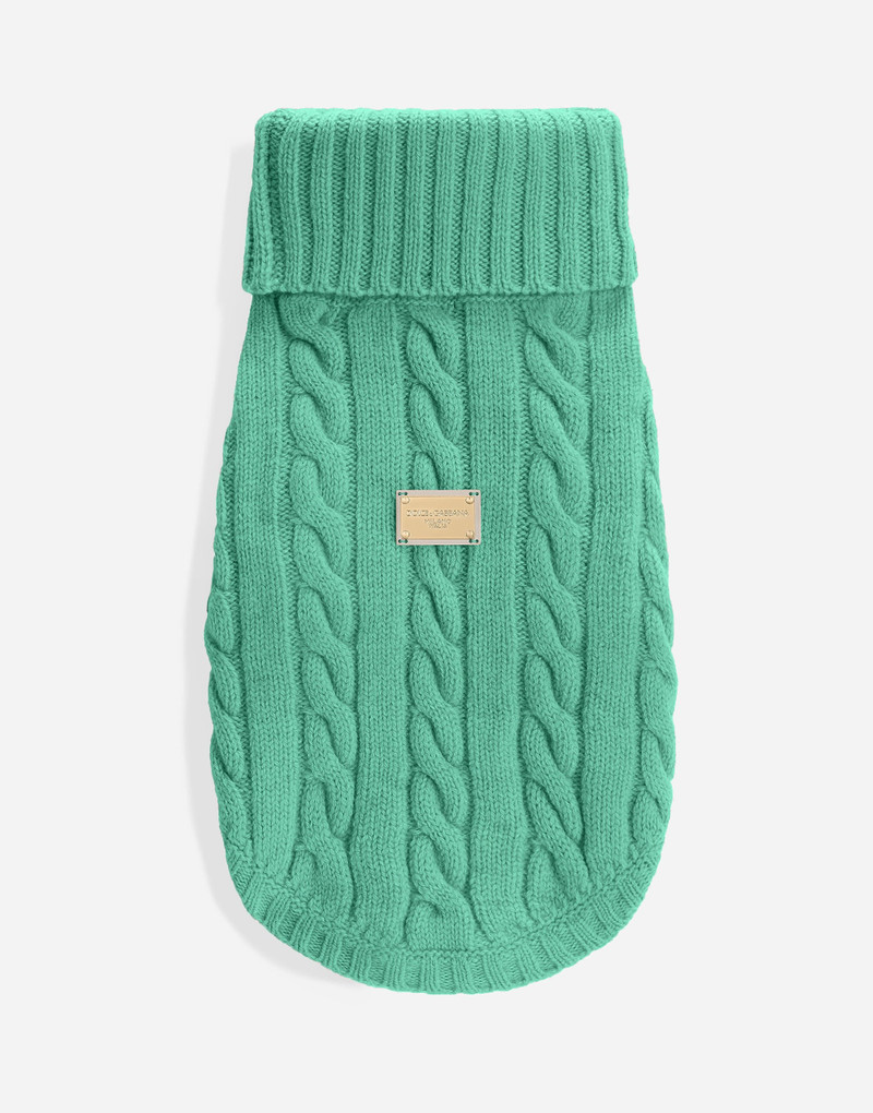 Wool dog sweater 1