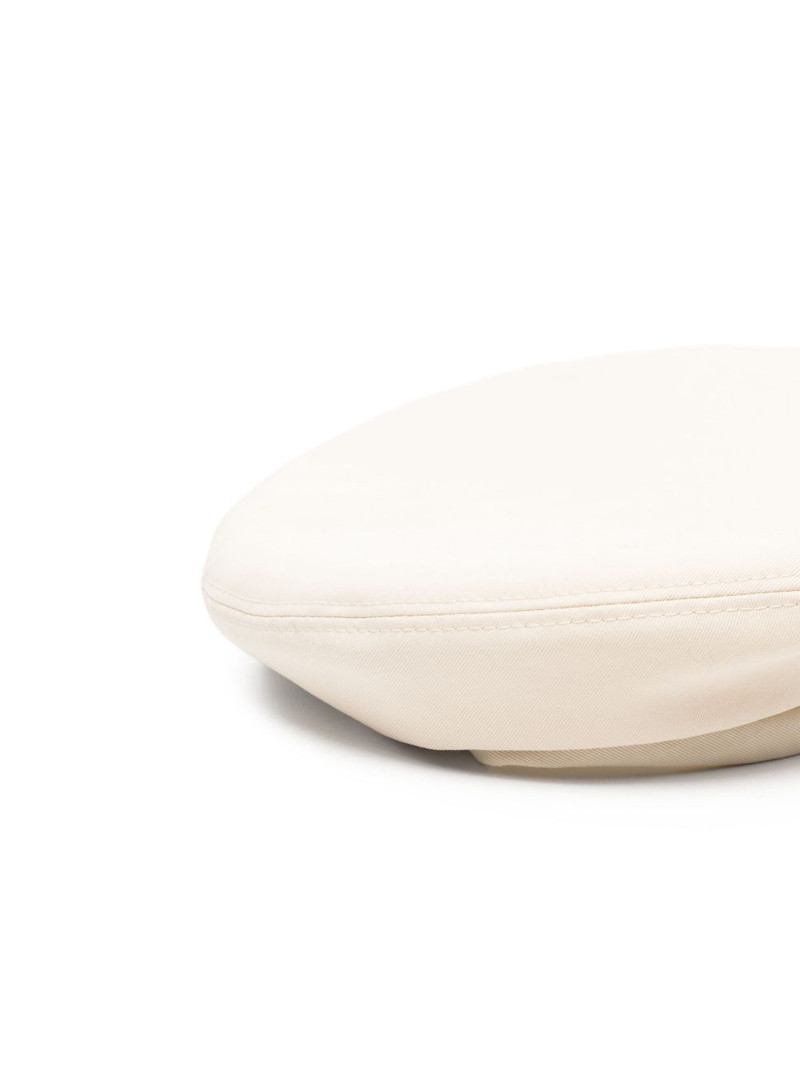 ROWEN ROSE flat leather beret outlook