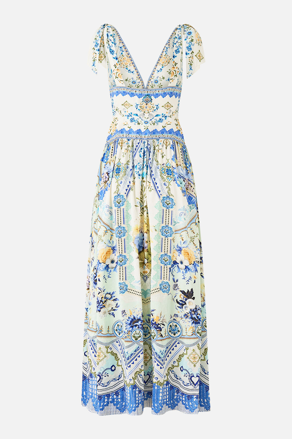 TIE SHOULDER DRESS - 7