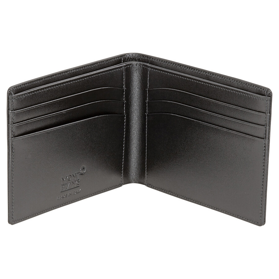 Montblanc Meisterstuck Leather 6cc Wallet In Black - 4