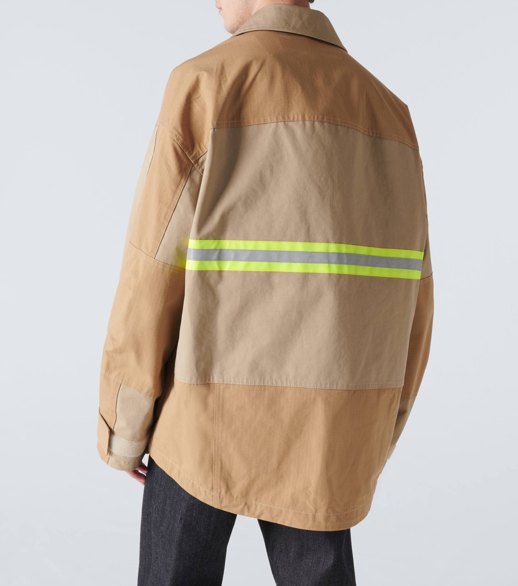 Triple Layer cotton-blend ripstop jacket - 4