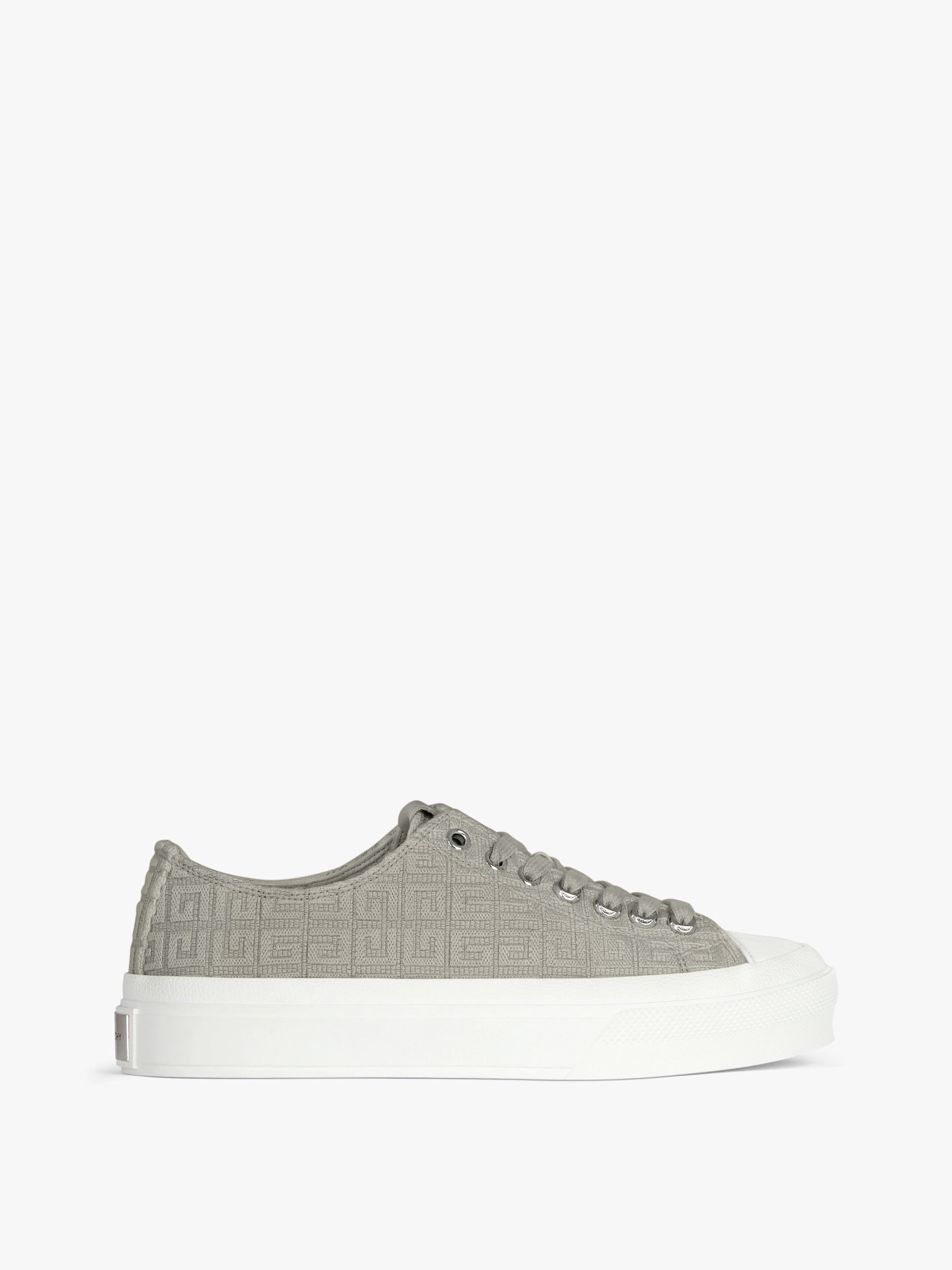 CITY SNEAKERS IN 4G EMBROIDERED CANVAS - 1