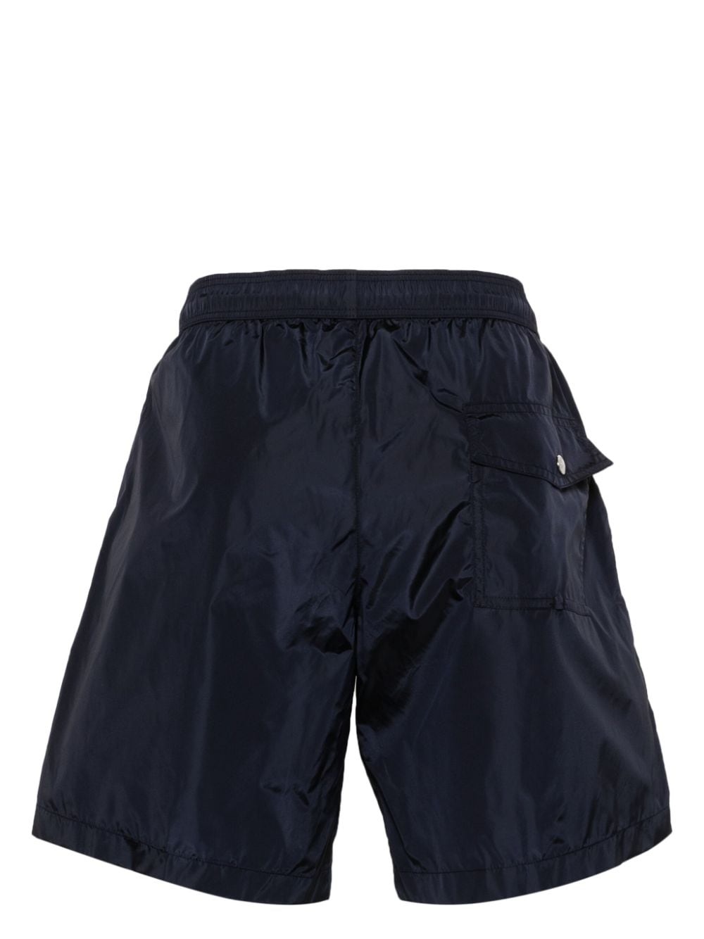 logo-patch swim shorts - 2