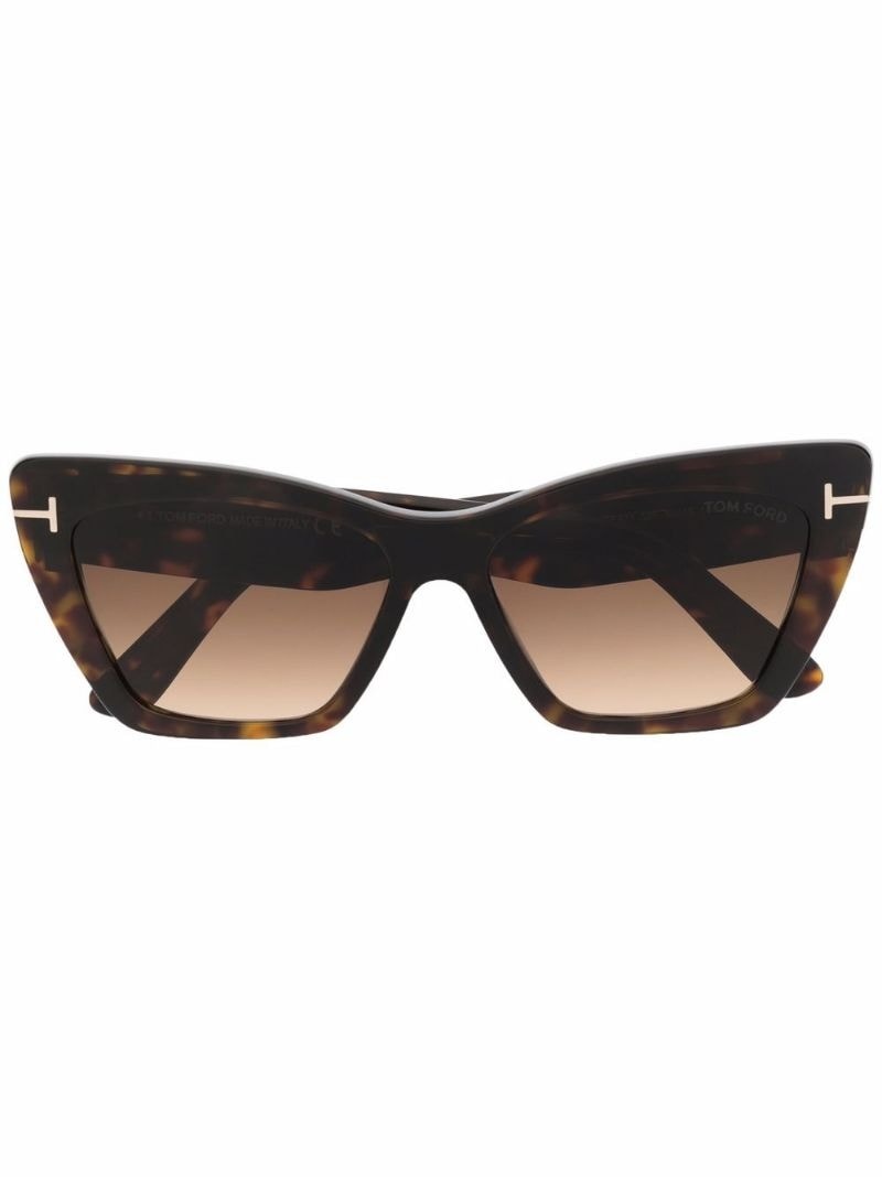 Whyatt butterfly-frame sunglasses - 1