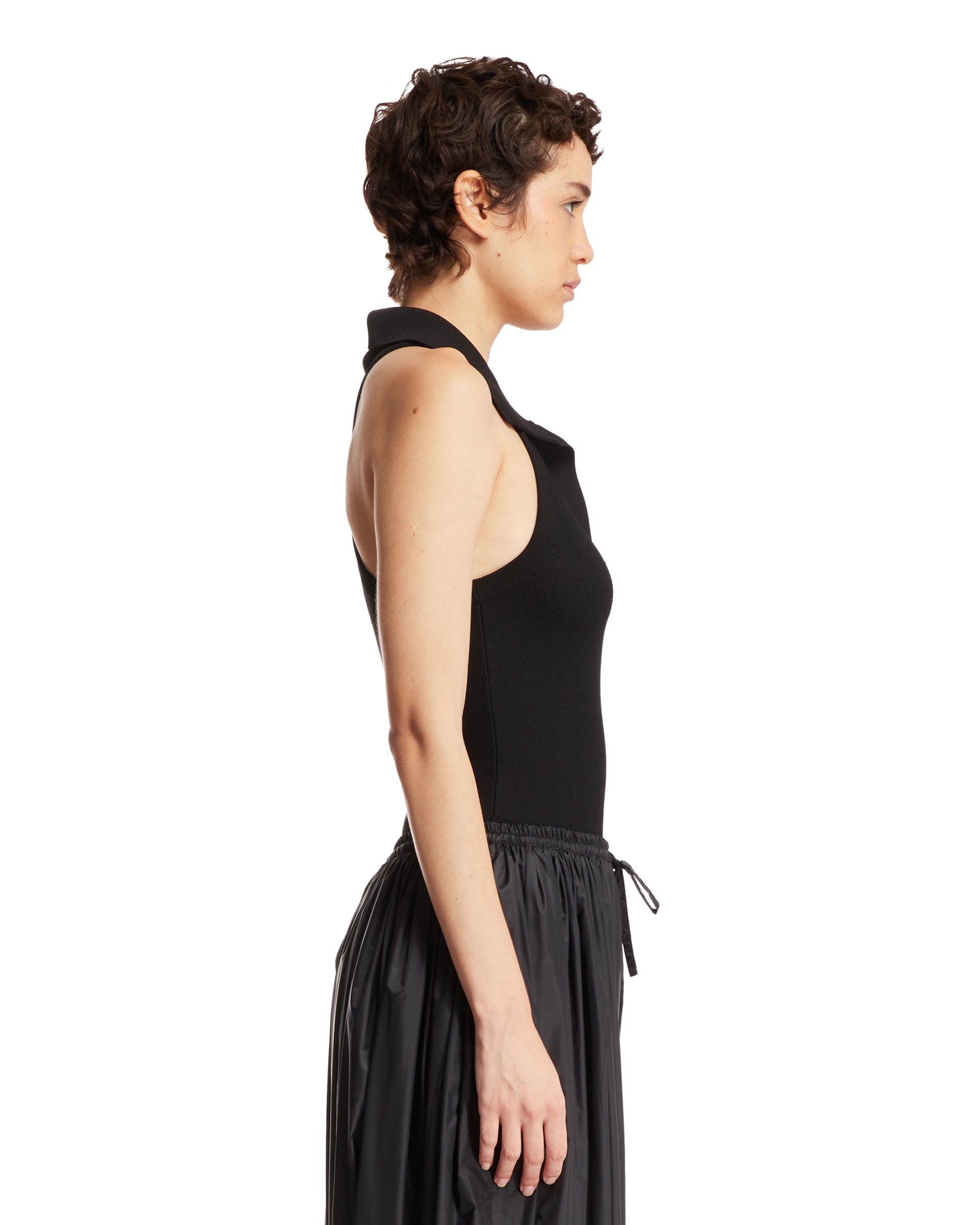 Alaïa Black Viscose Top | antonia | REVERSIBLE