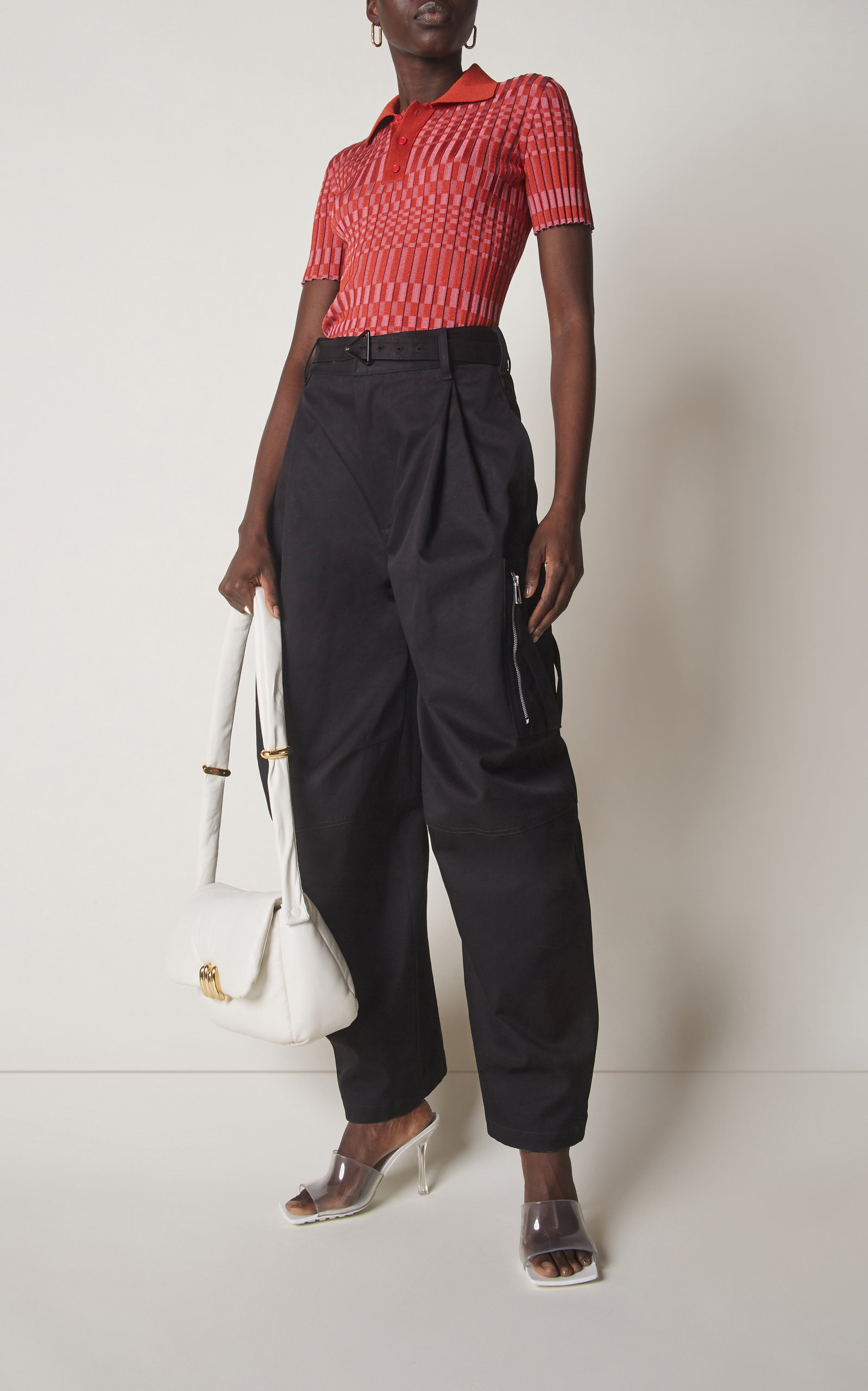 Check Polo Top red - 3