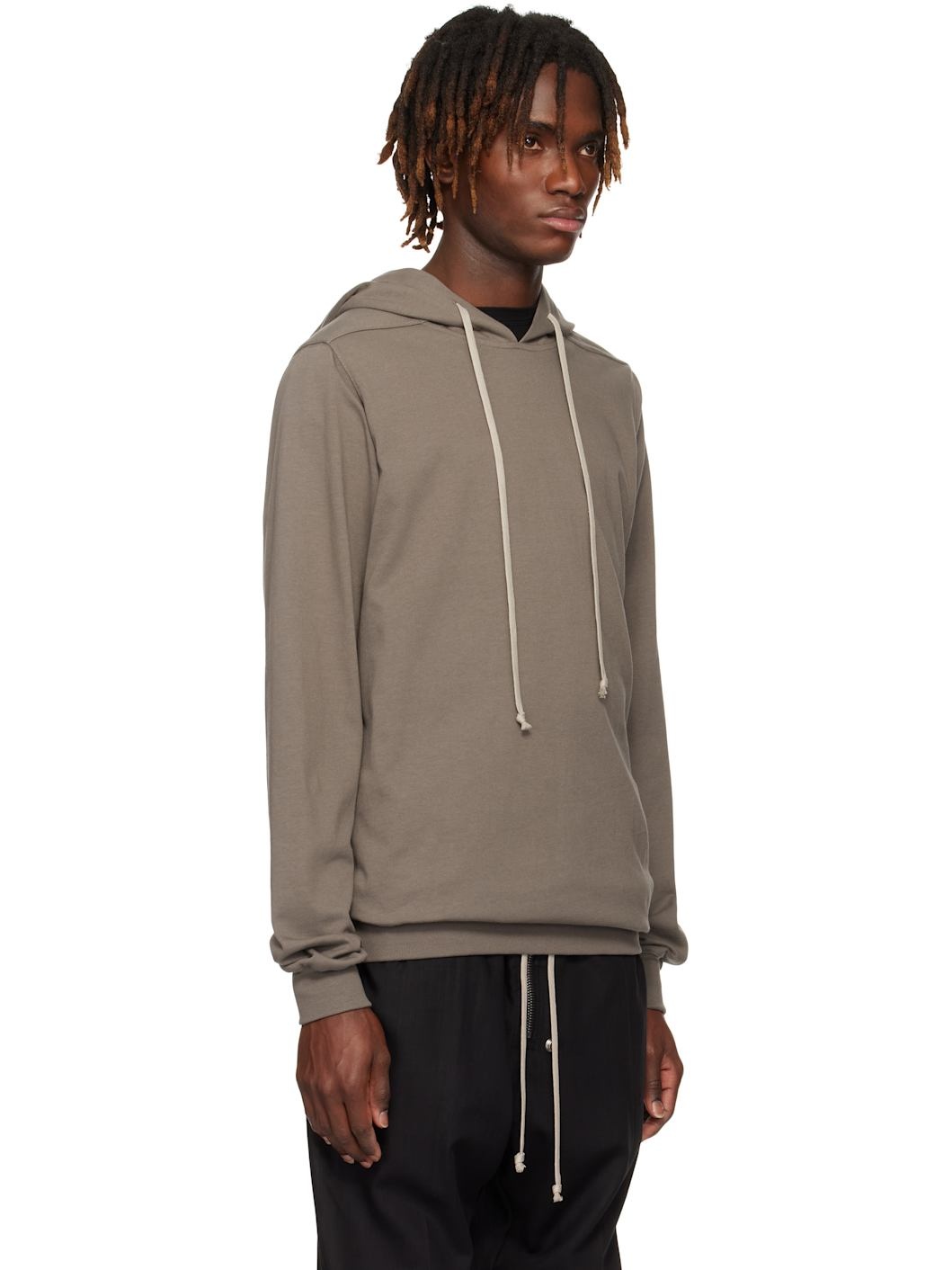 Gray Hollywood Heavy Jersey Hoodie - 2