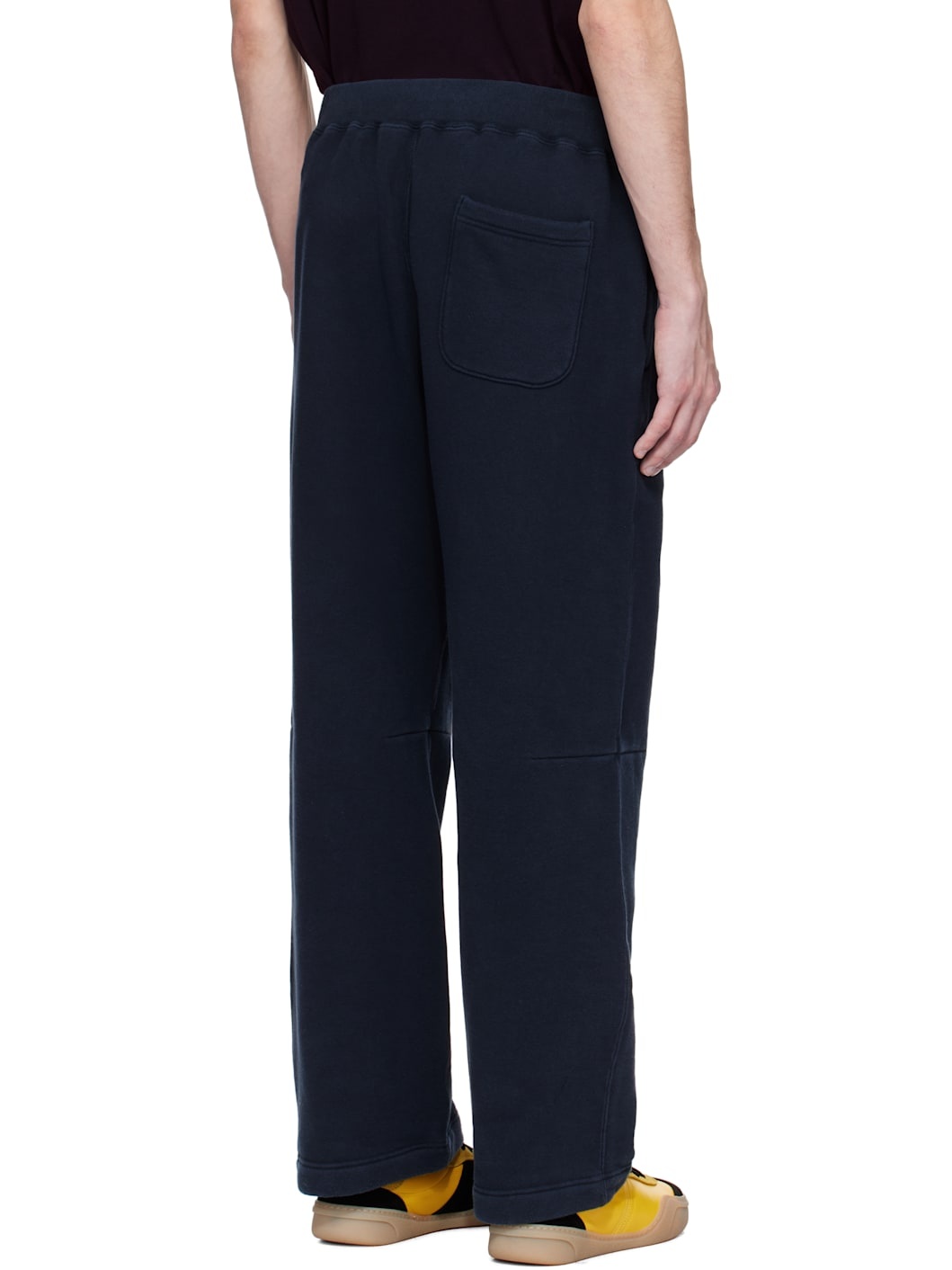 Navy 'AMB' Graphic Sweatpants - 3