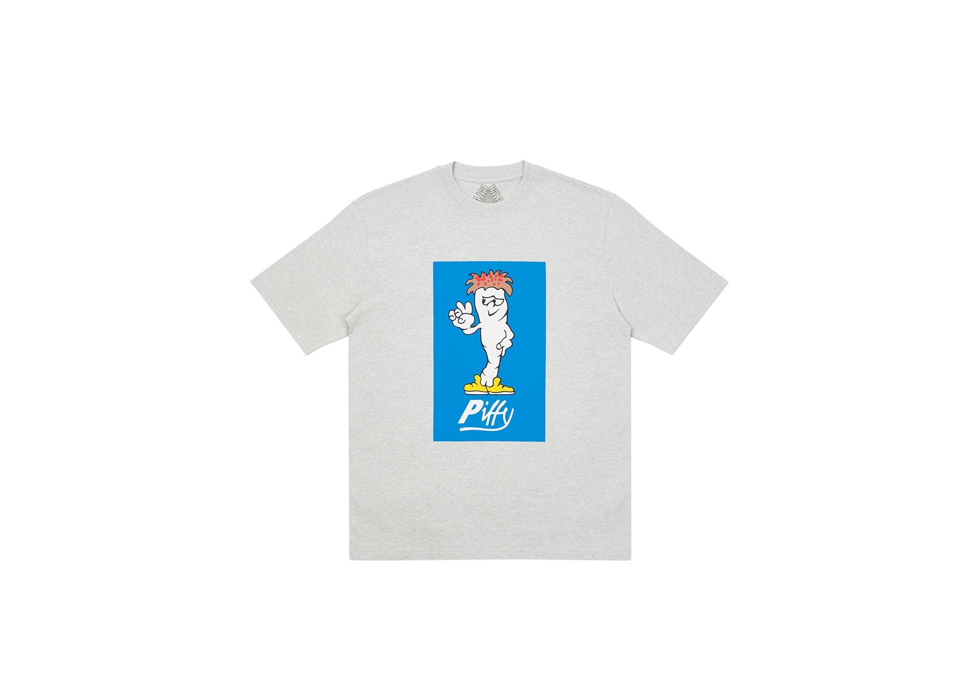 PIFFY T-SHIRT GREY MARL - 1