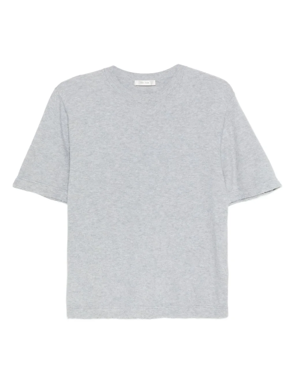 raw-edge cotton top - 1