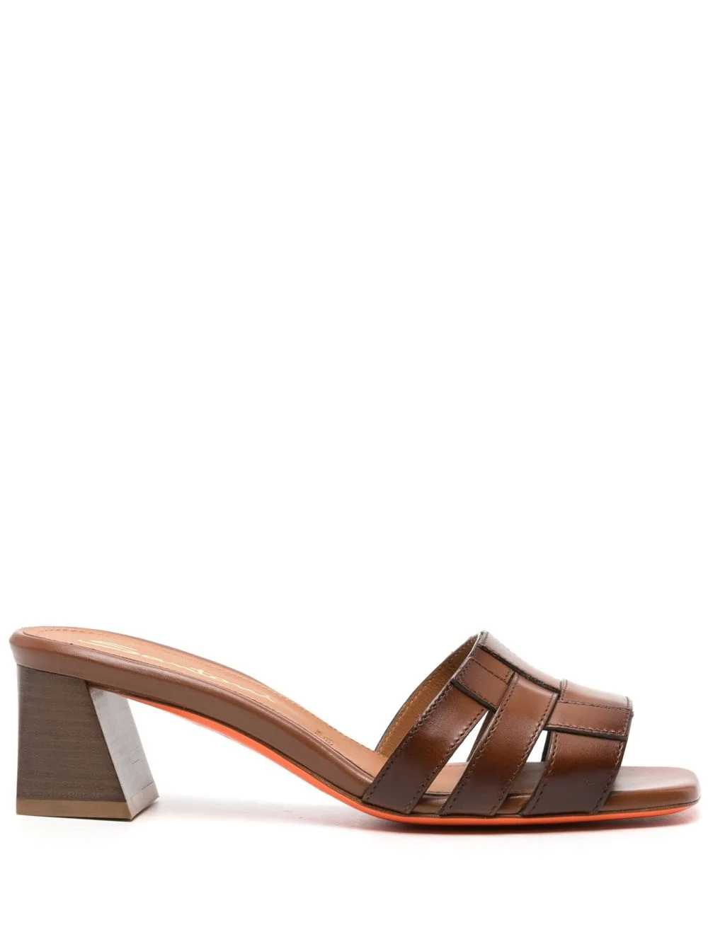 60mm interwoven-strap sandals - 1