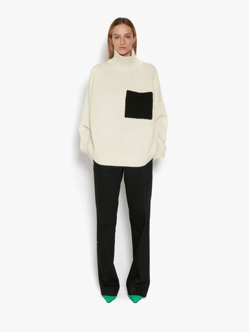 PATCH POCKET TURTLENECK JUMPER 5