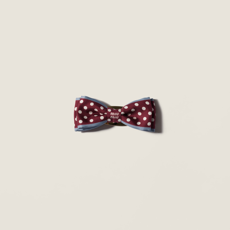 Twill hair clip 1