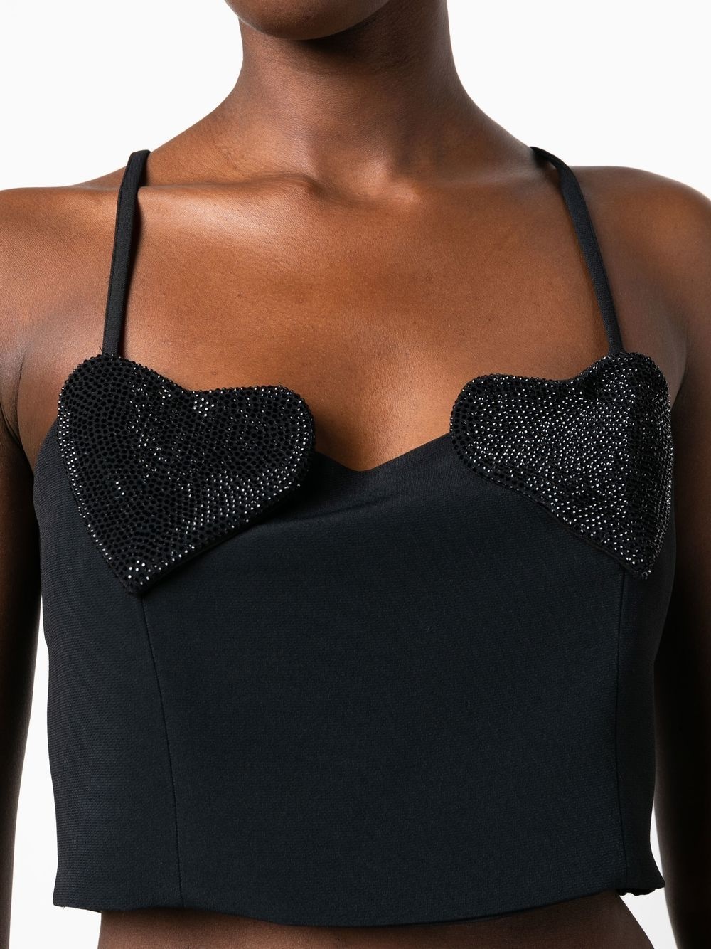 heart-patch crop-top - 5