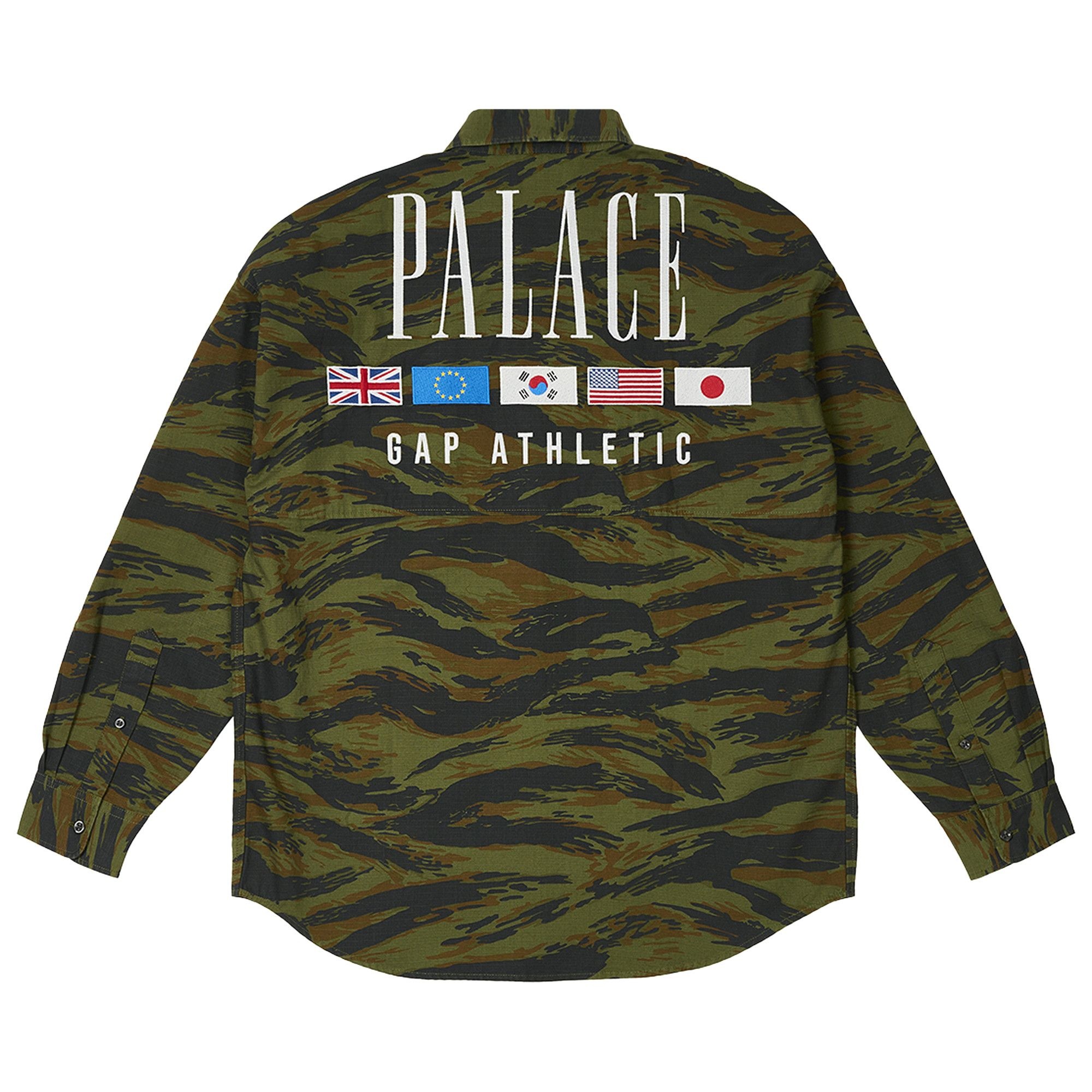 Palace x Gap Oxford Drop Shoulder 'Camo' - 2