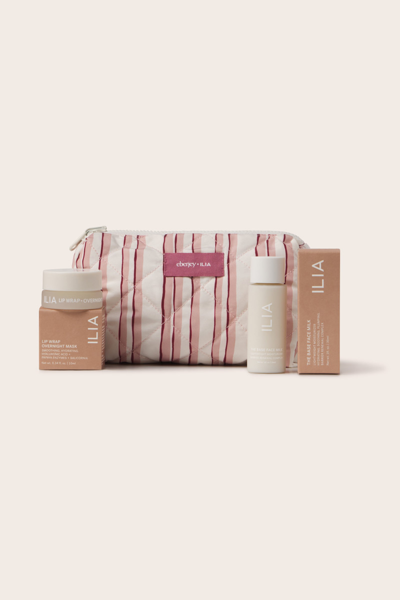 Eberjey x ILIA - Printed Reversible Pouch 1