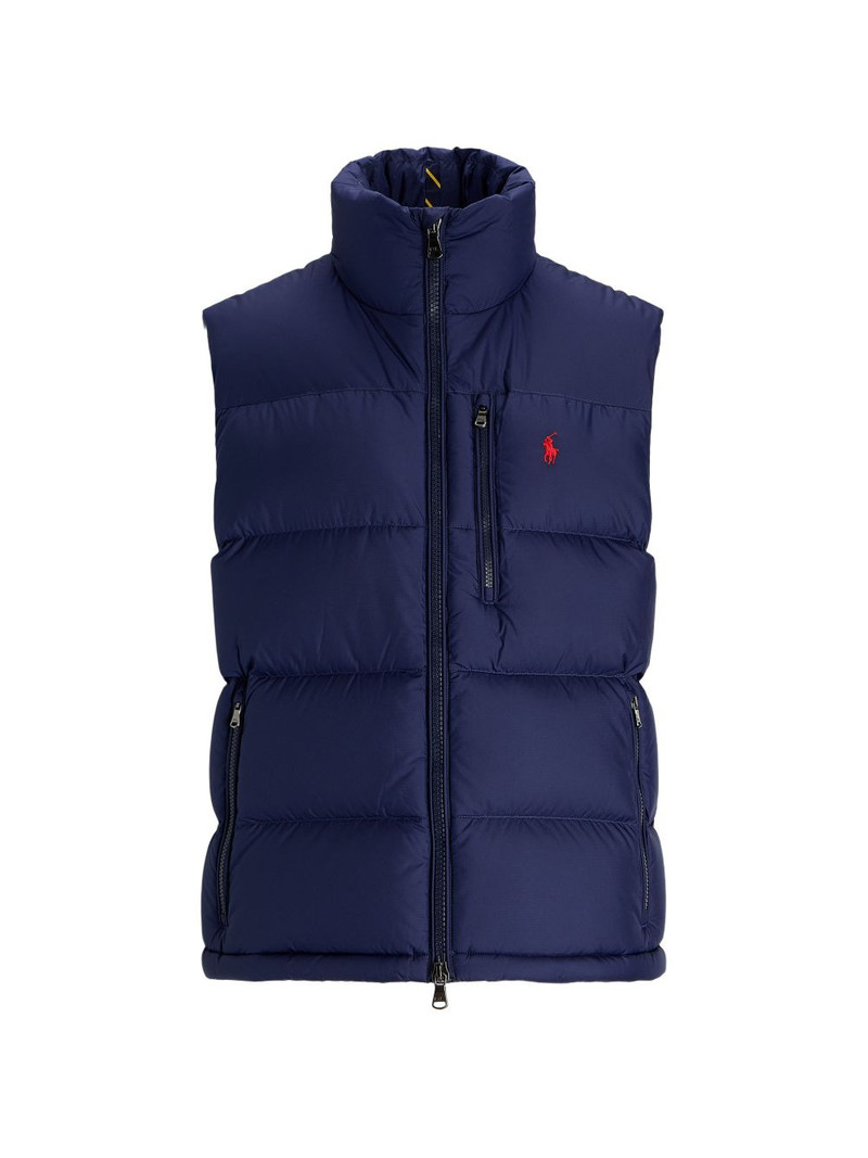 zipped sleeveless gilet 1