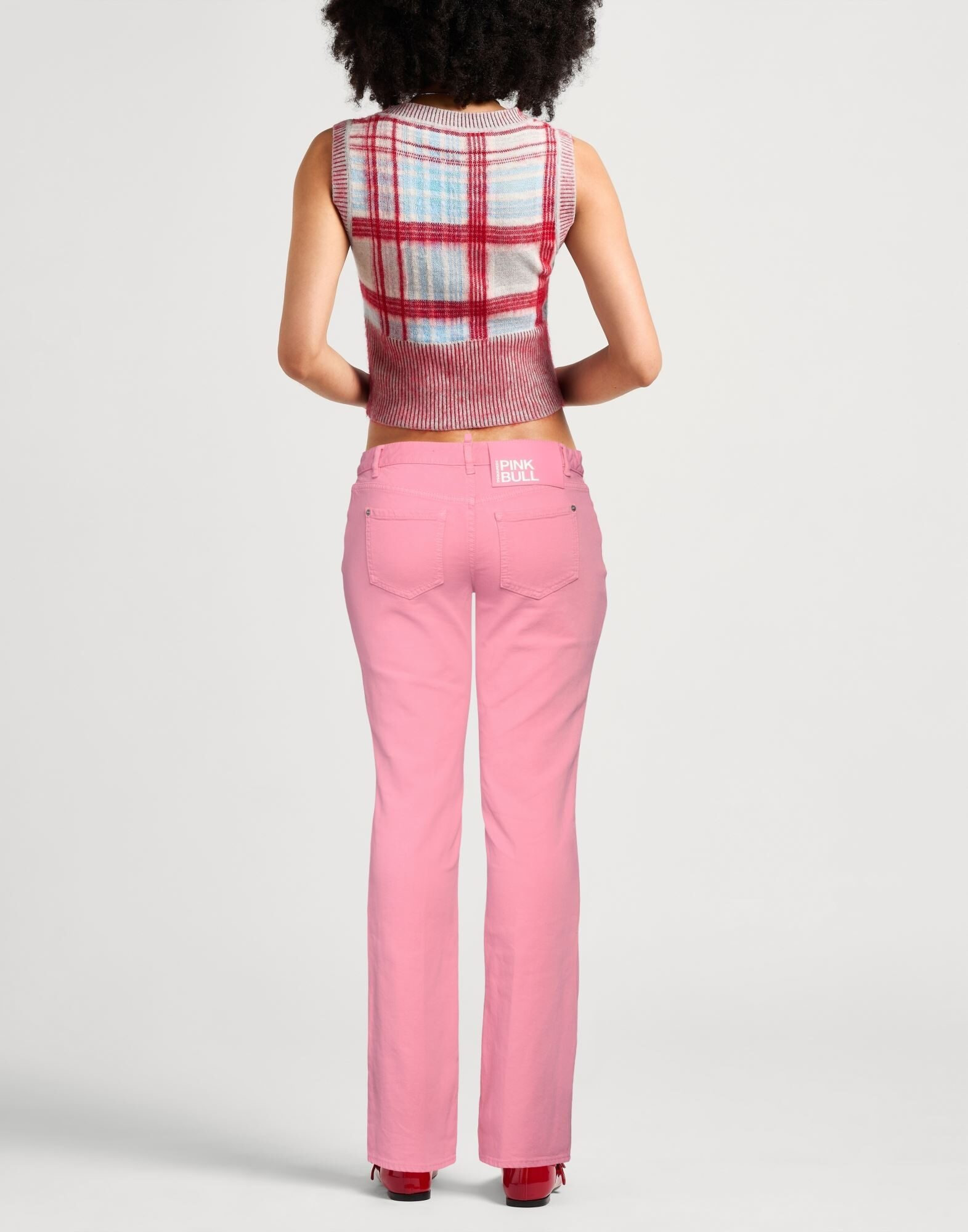 Pink Women's Denim Pants - 3