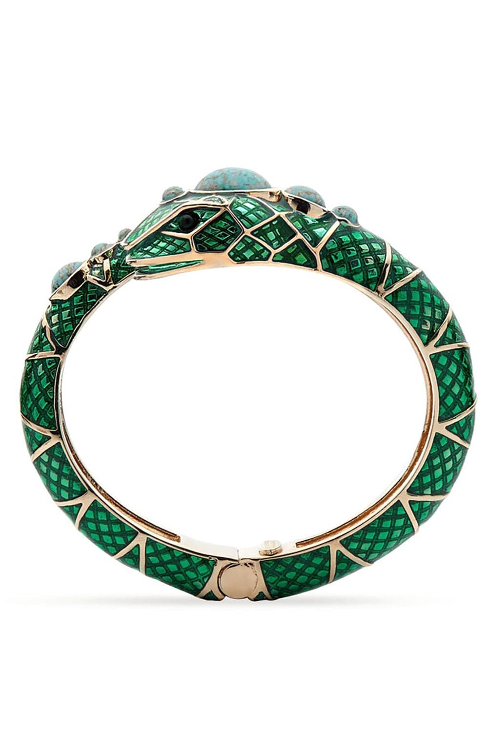 Serpente Bangle Bracelet - Emerald - 1