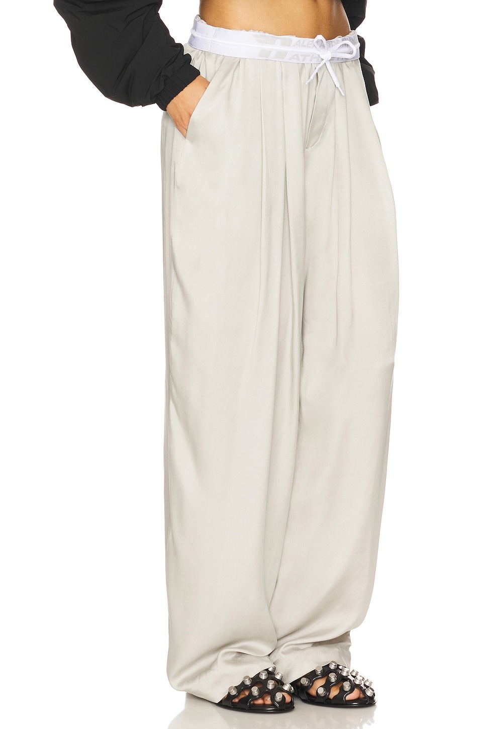 Trouser Turned Down Waistband - 2