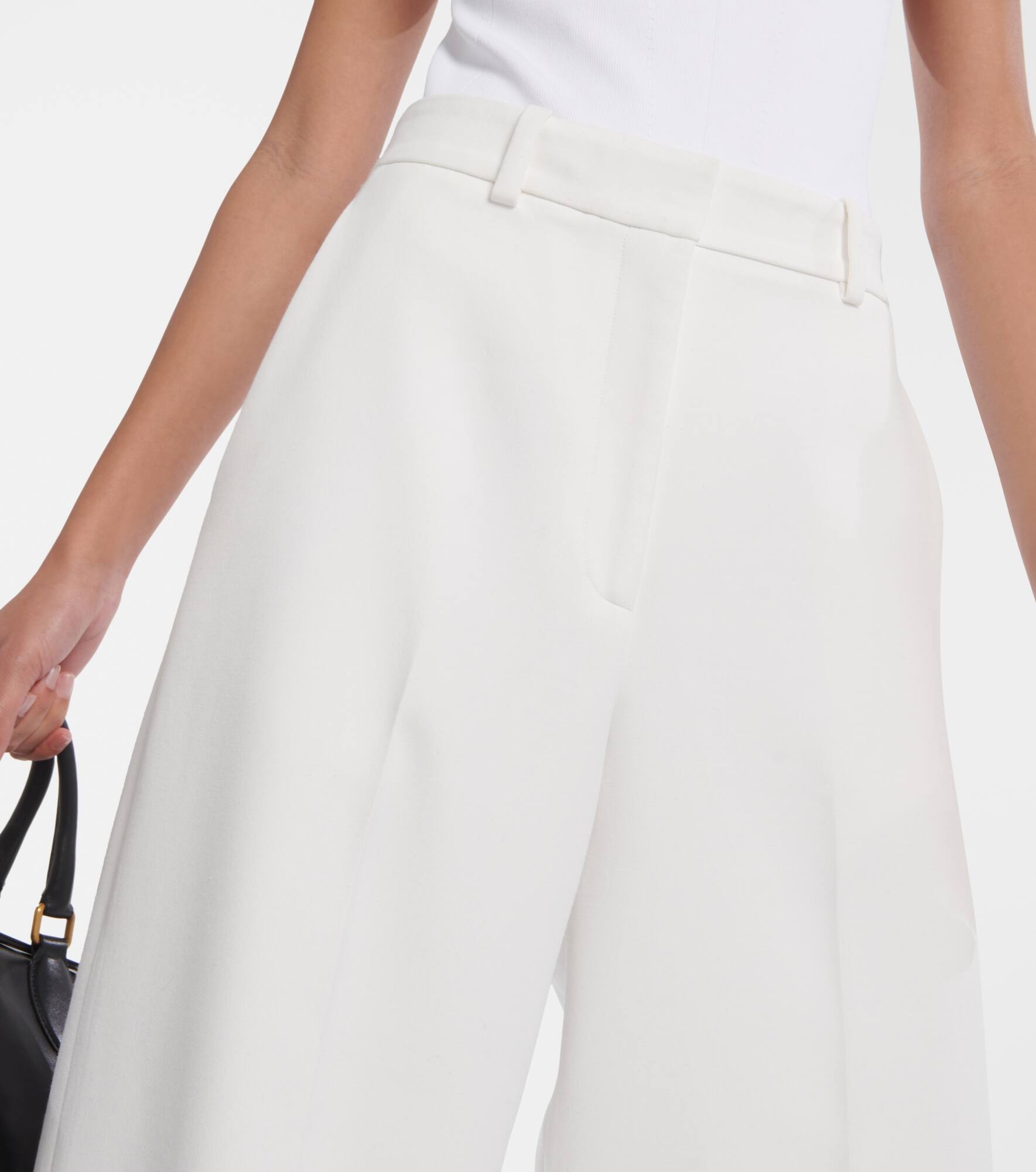 Bacall mid-rise wide-leg pants - 4