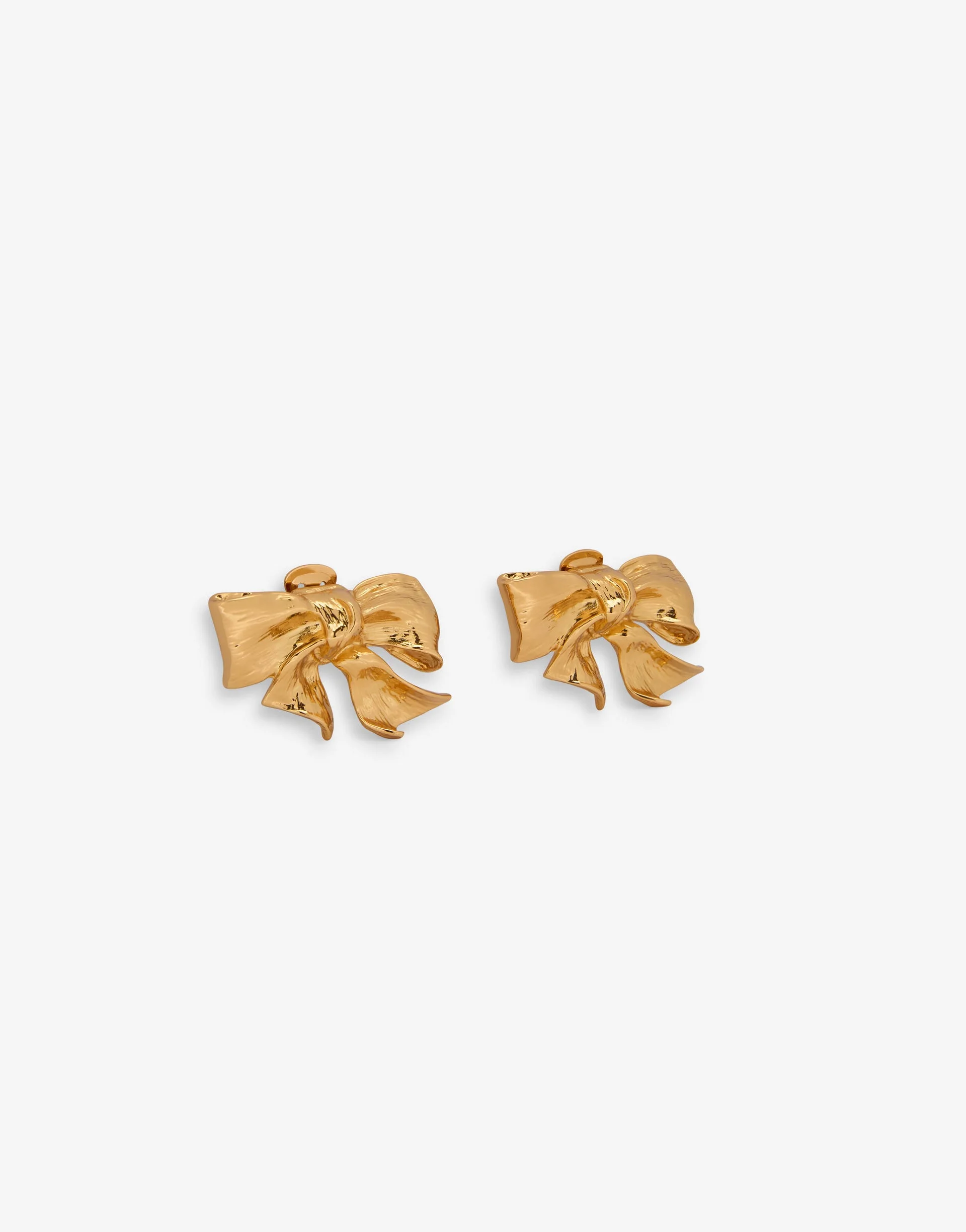 BOW CLIP EARRINGS - 1
