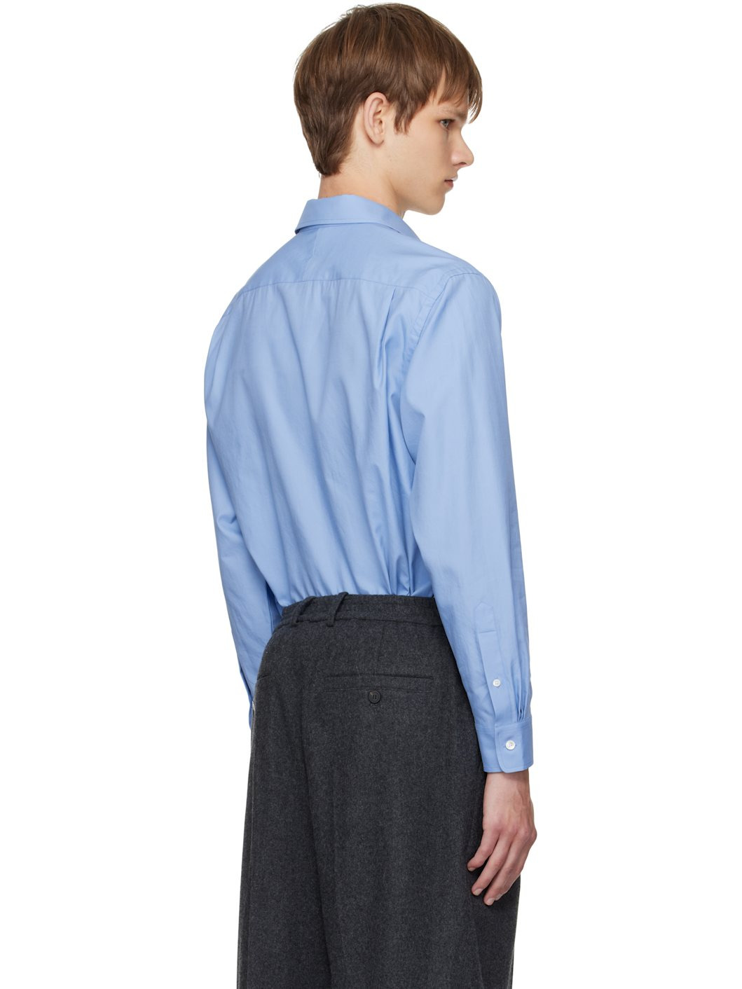 Blue Washed Finx Twill Shirt - 3