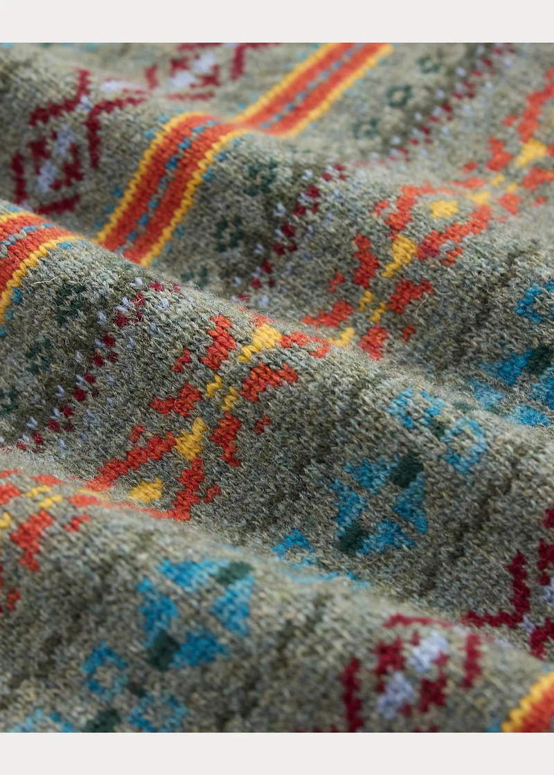 Fair Isle Wool-Blend Sweater Vest 5