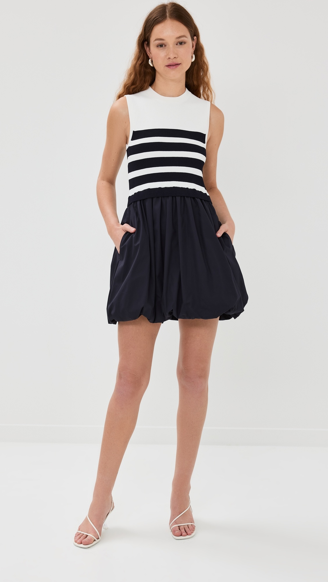 Josey Bubble Skirt Mini Dress - 4