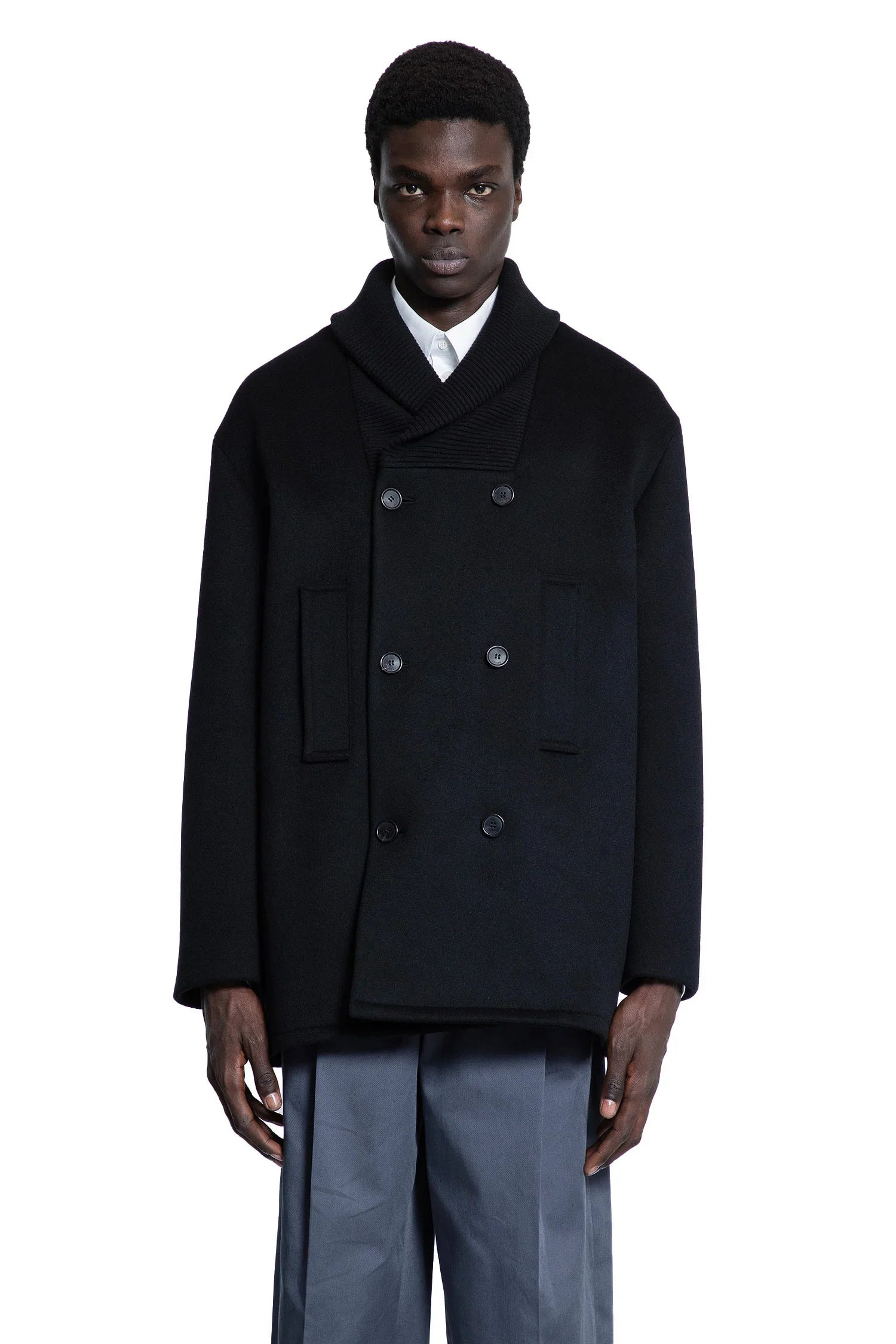 Peacoat-In-Wool - 1