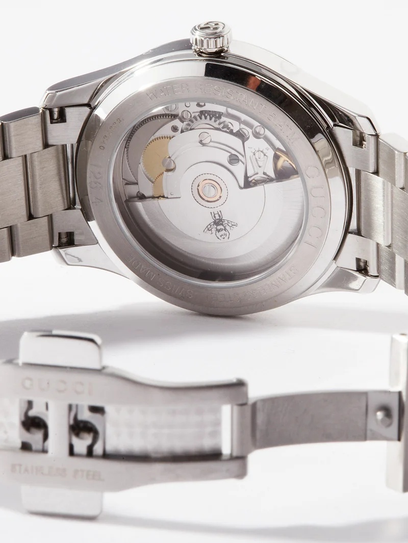 G-Timeless 38mm stainless-steel watch - 4