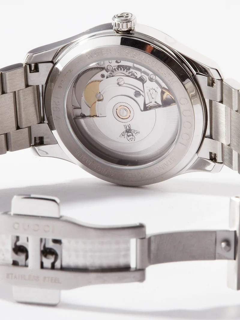 G-Timeless 38mm stainless-steel watch 4
