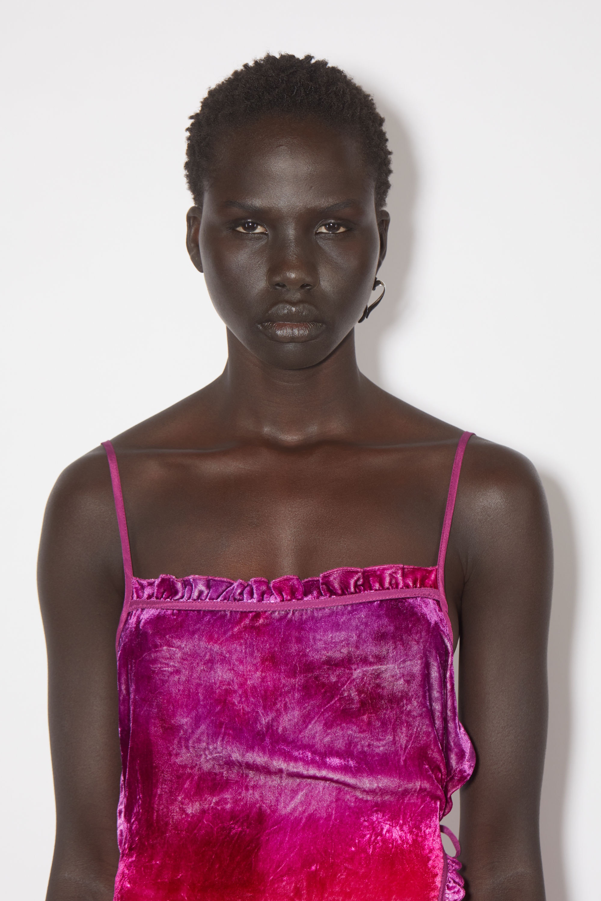 Strap dress - Fuchsia pink - 7