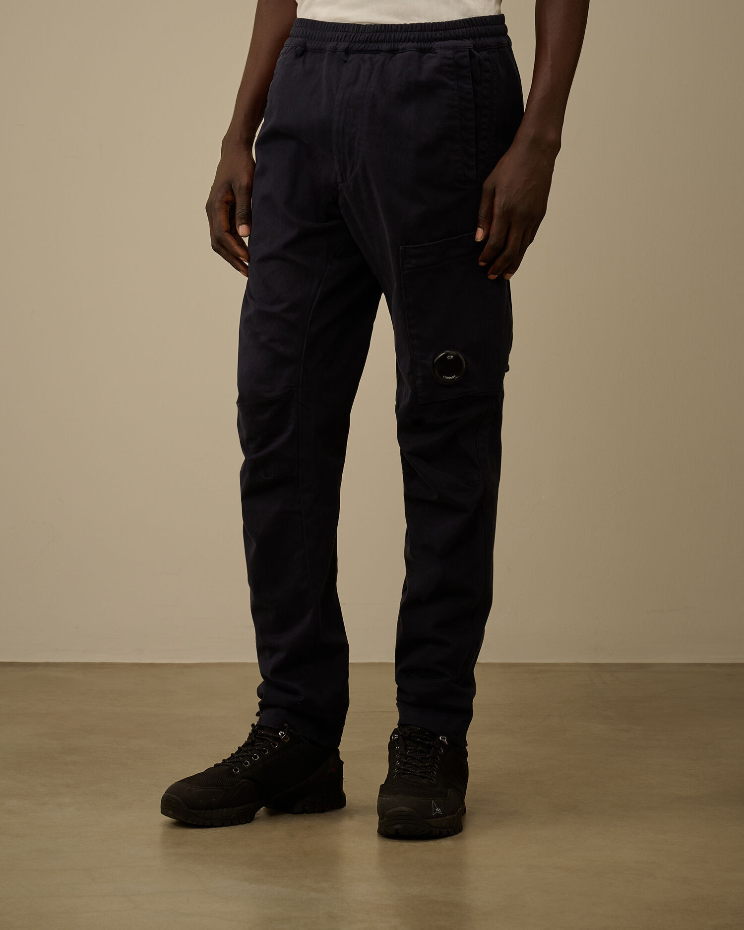 Stretch Sateen Regular Cargo Pants - 3