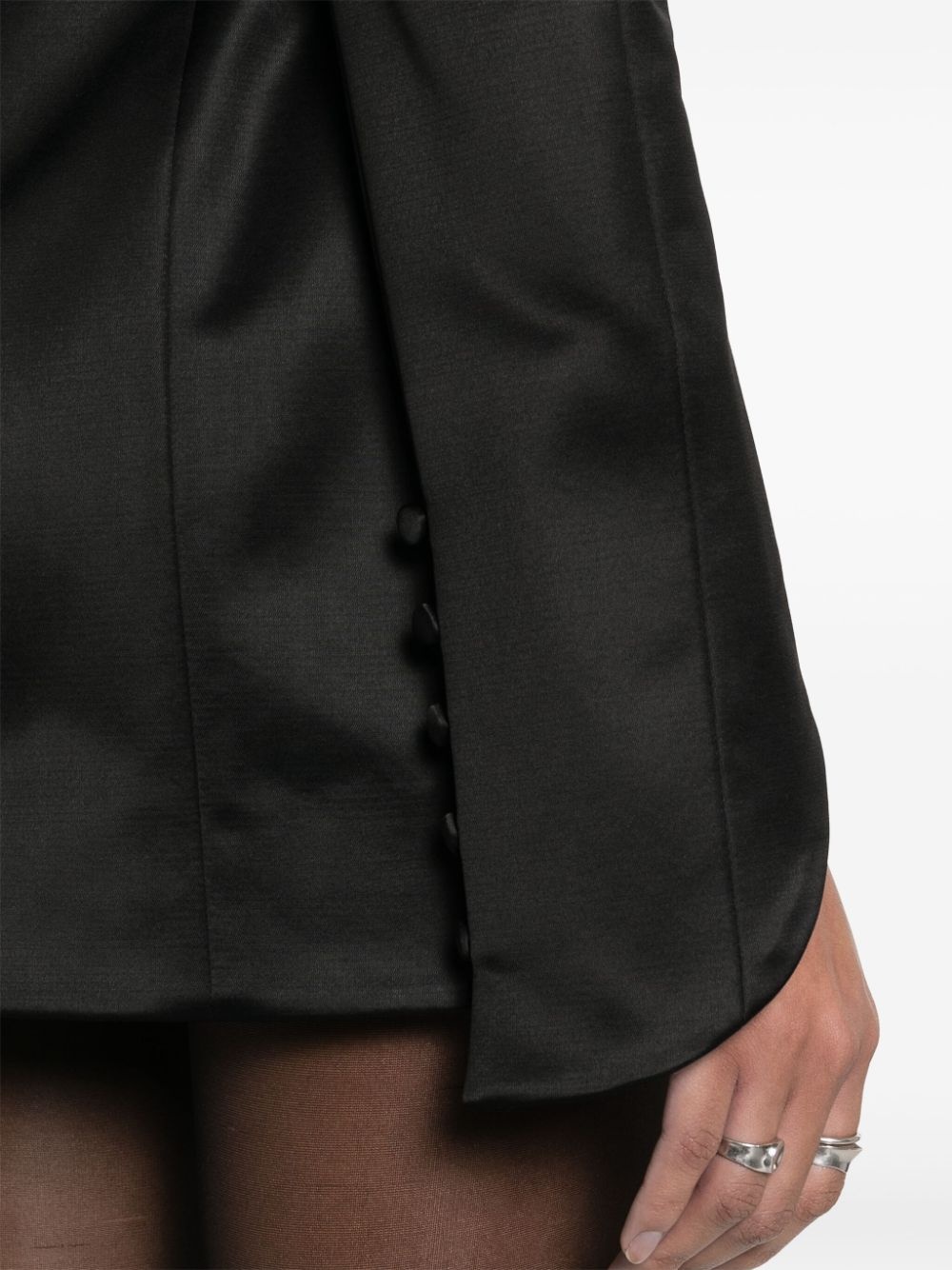 Tate satin mini dress - 5