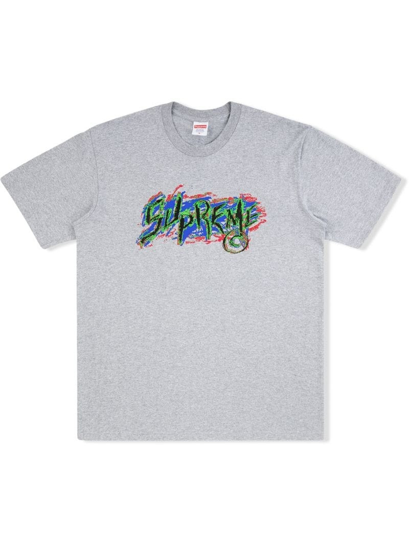 Scratch logo T-shirt - 1