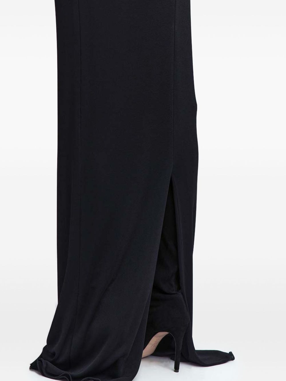 ruched-detailing dress - 7