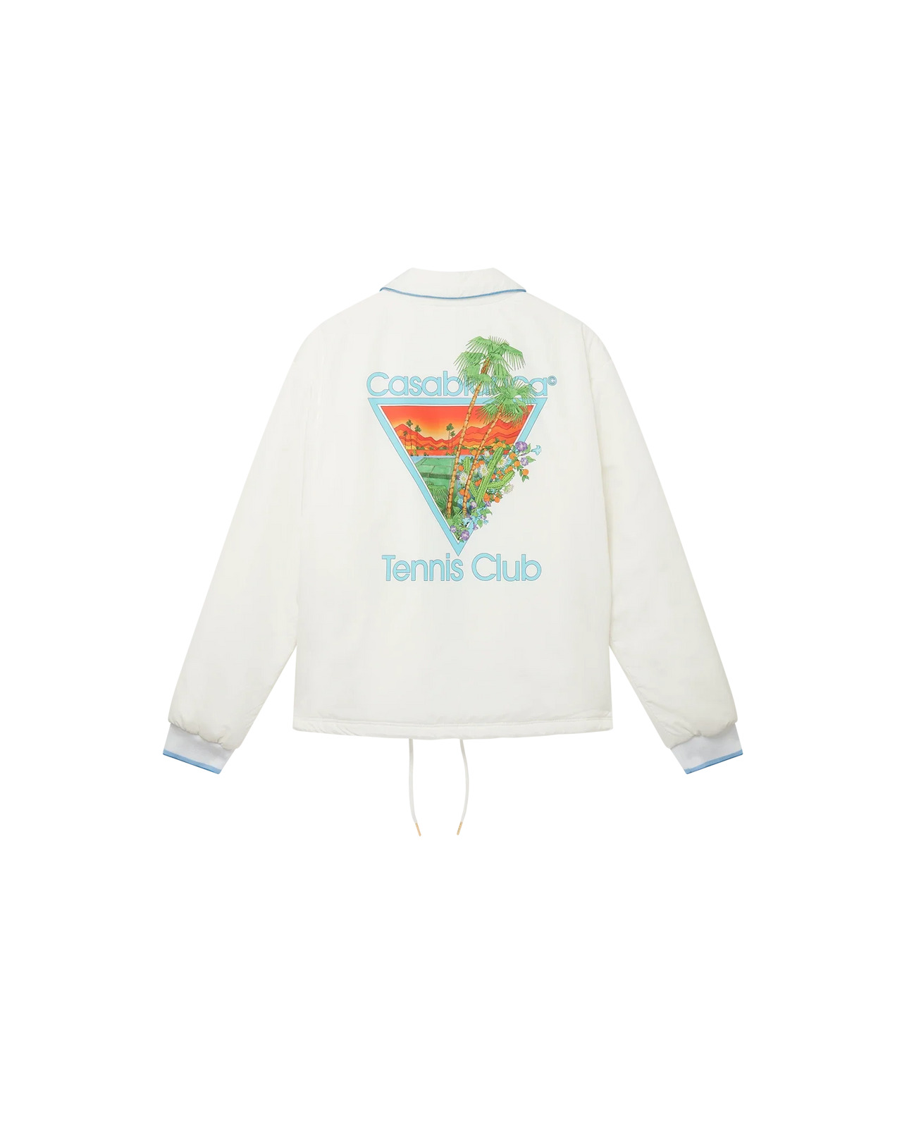 Tennis Club Icon Blue Coach Jacket - 2