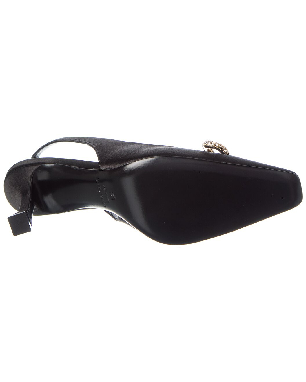 Ferragamo Arlene Satin Slingback Pump - 4