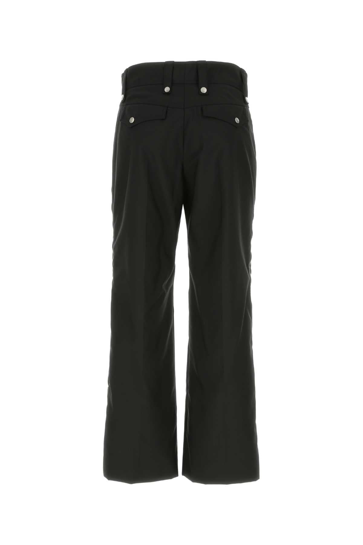 Gucci Men Black Nylon Pant - 2
