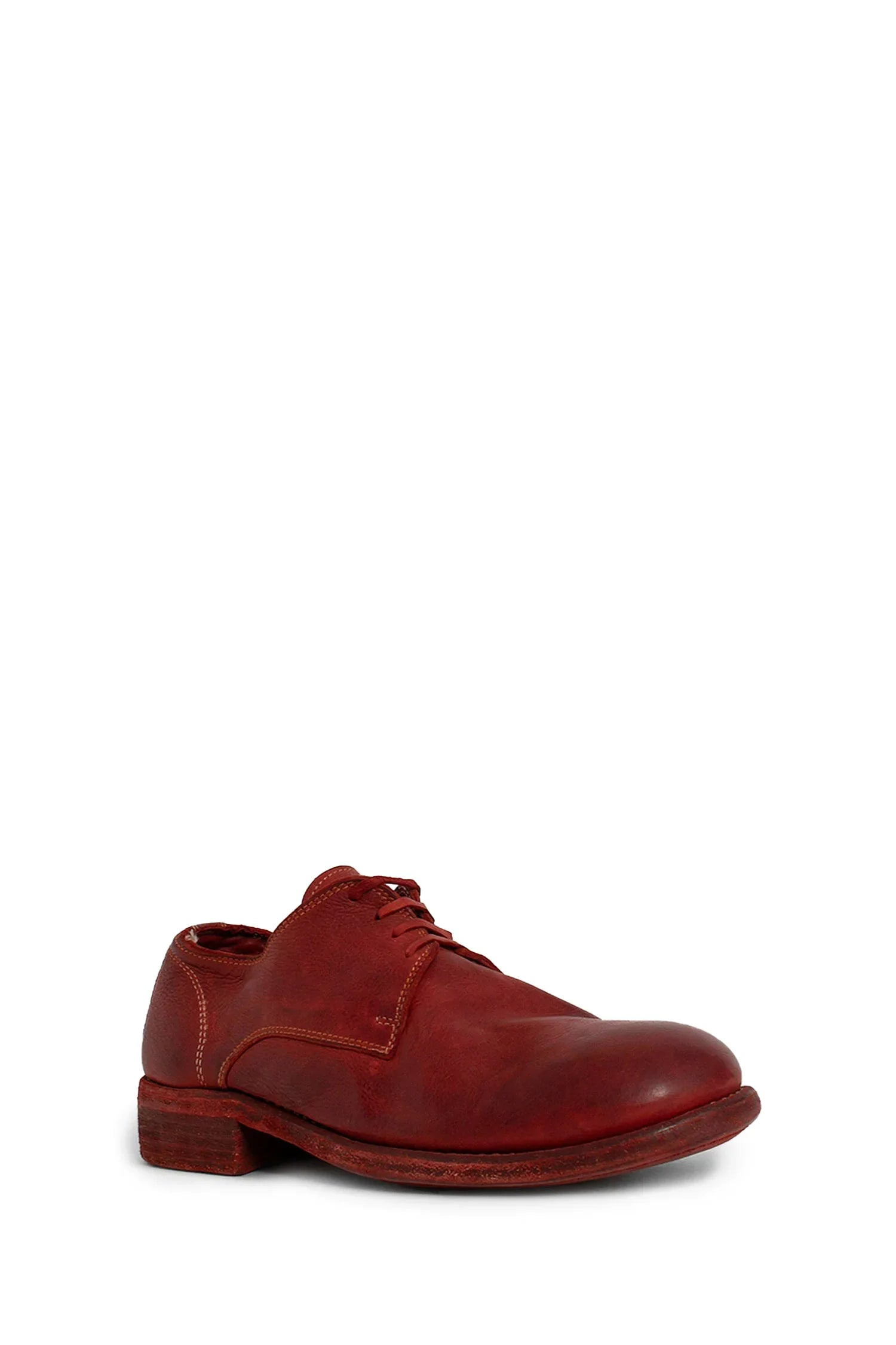 GUIDI WOMAN RED LACE-UPS - 2