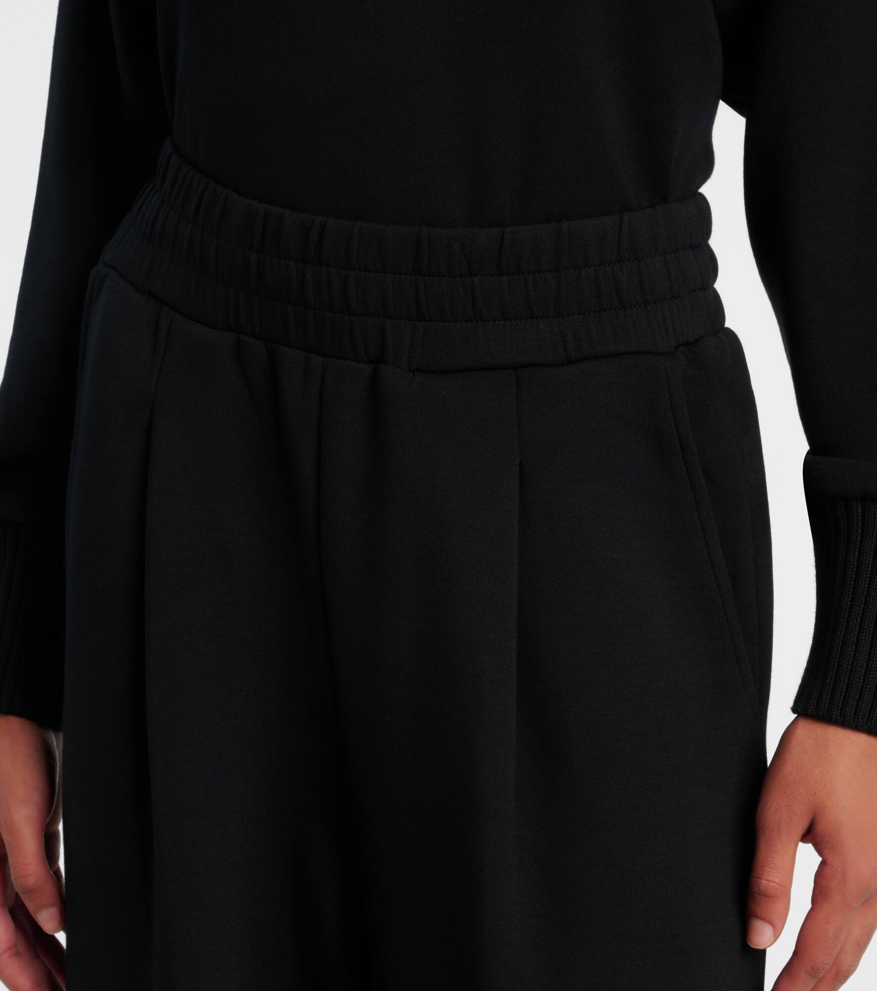 Extra jersey wide-leg pants - 4