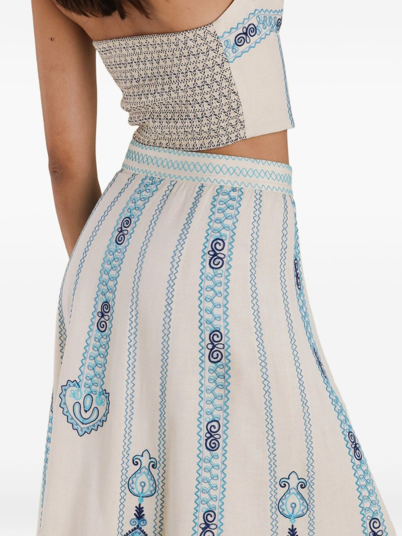 Nicea embroidered skirt 4