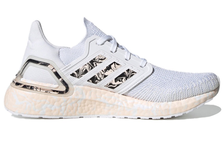 (WMNS) adidas Ultraboost 20 'Glam Pack - White Pink Tint' FW5721 - 2