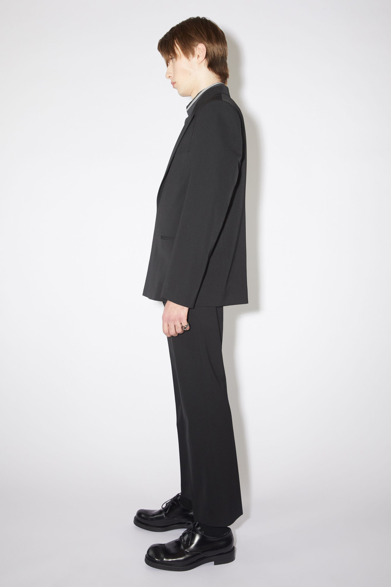 Regular fit suit jacket - Black 4
