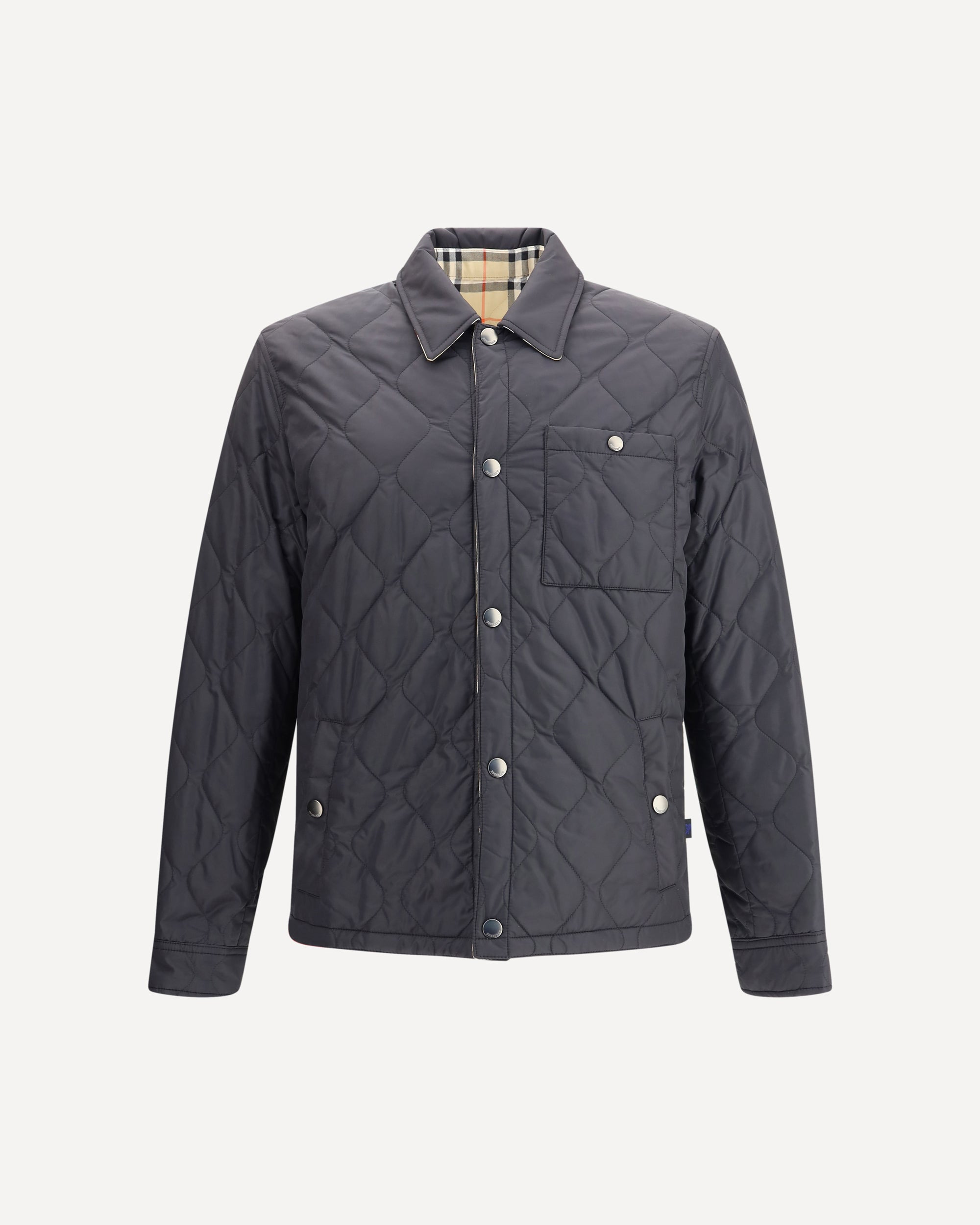 Reversible quilted nylon Jacket - 1