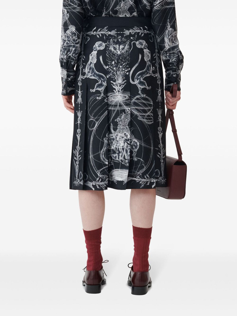 printed silk skirt 4