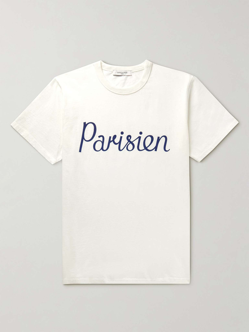 Printed Cotton-Jersey T-Shirt 1