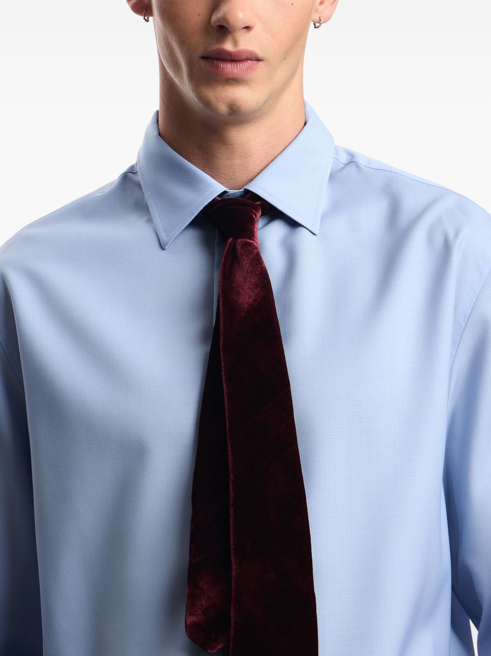 long-sleeves button-up shirt - 5