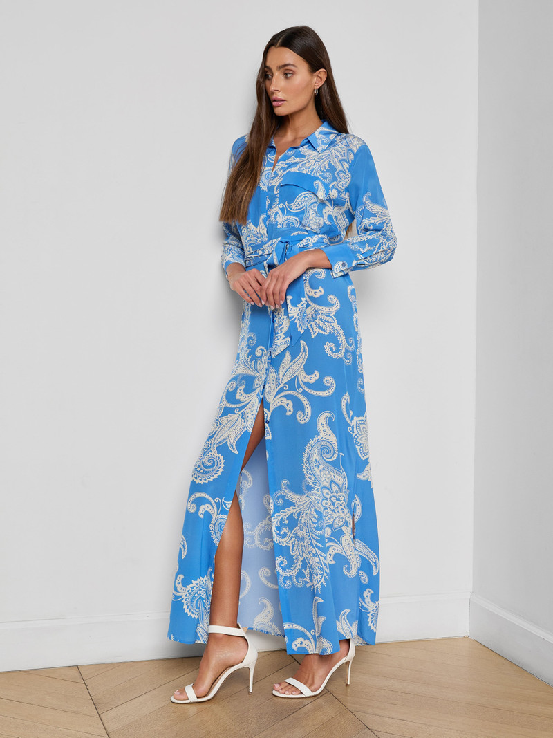 Cameron Silk Shirt Dress 6